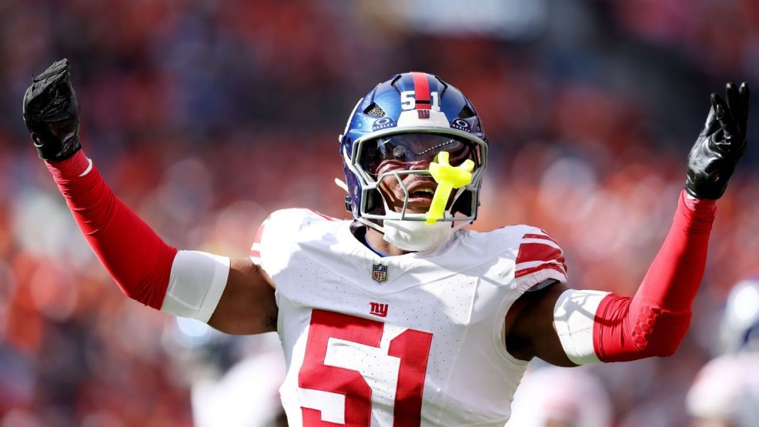 Source: Abdul Carter asleep during Giants’ walk-through