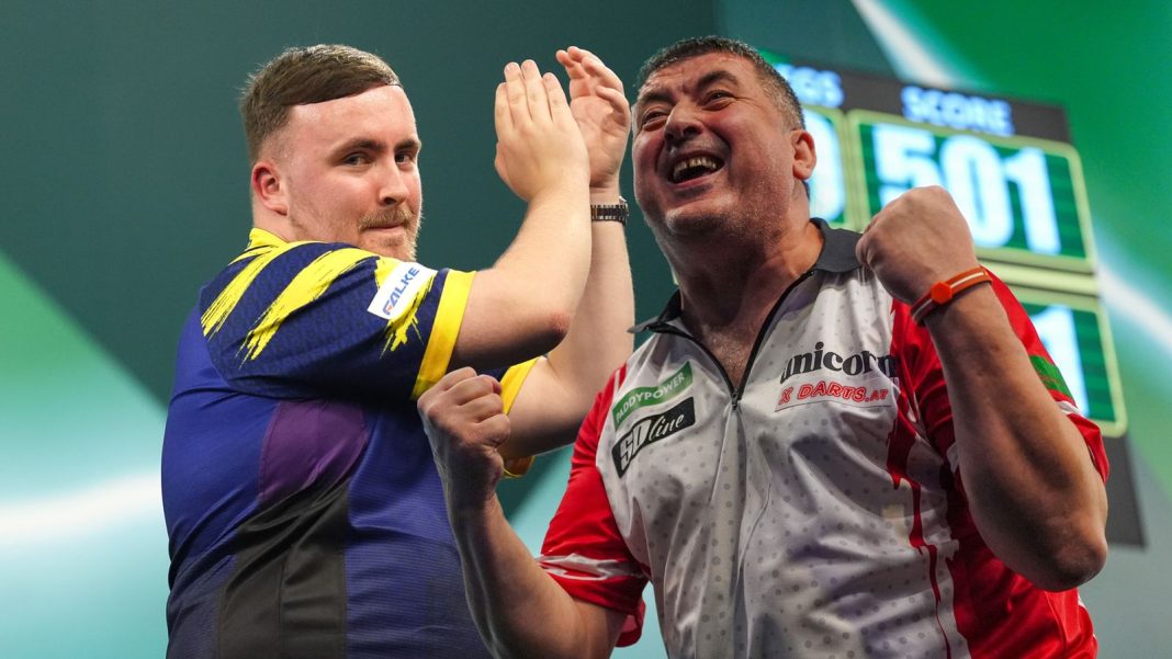 Luke Littler reveals Mensur Suljovic’s cheeky pre-tournament prediction: ‘See you in the third round’ | Darts News