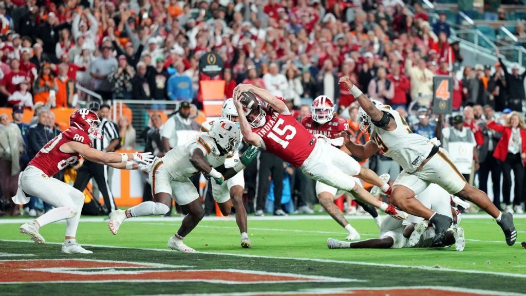 College football's top 100 games of the 2025 season