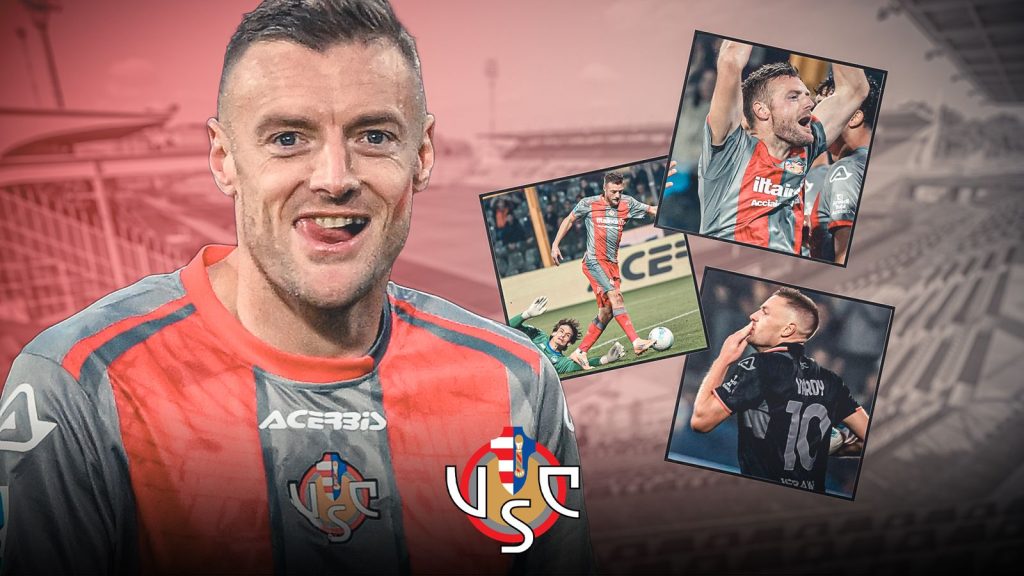 Jamie Vardy is playing for Cremonese in Serie A