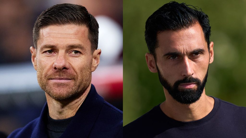 Xabi Alonso and Alvaro Arbeloa