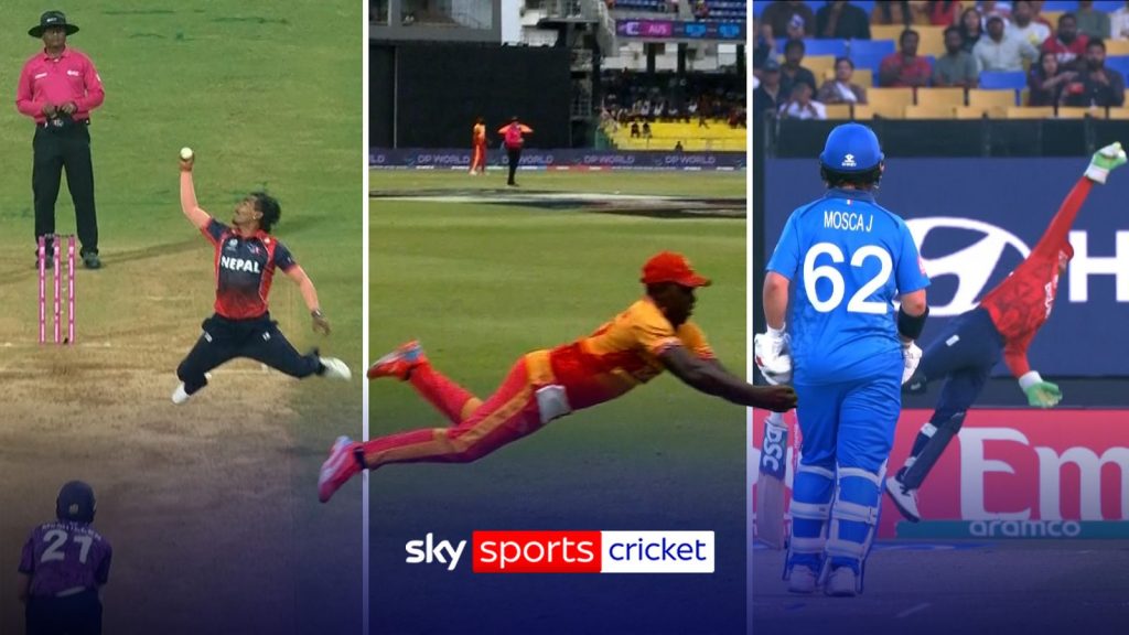 The best catches of the T20 World Cup so far…