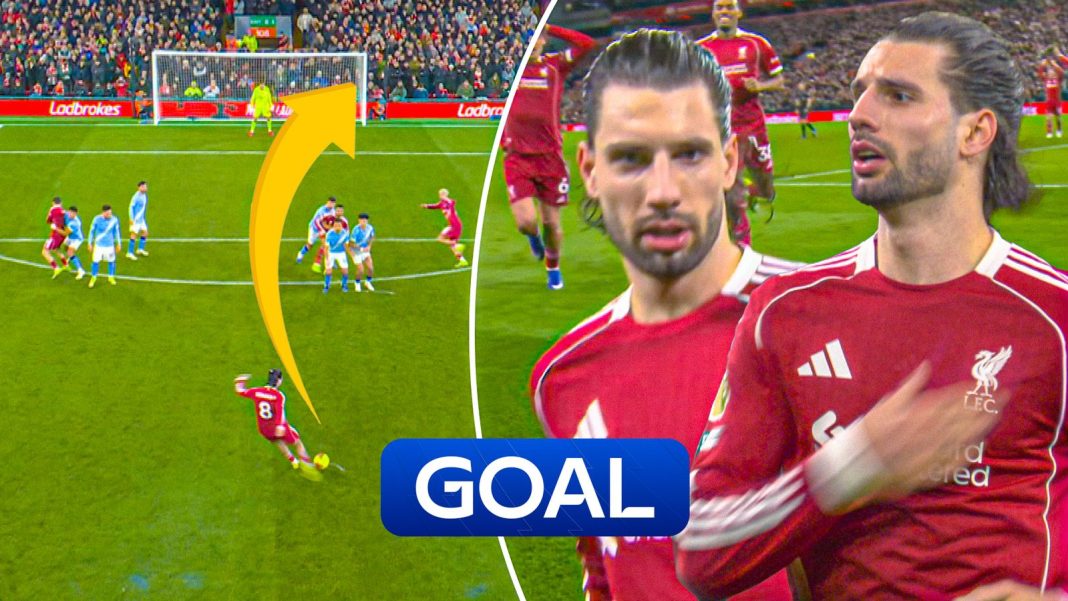 Liverpool score.