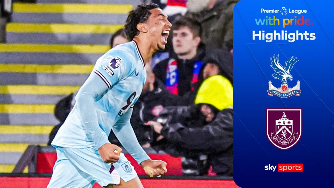 Palace vs Burnley Highlights