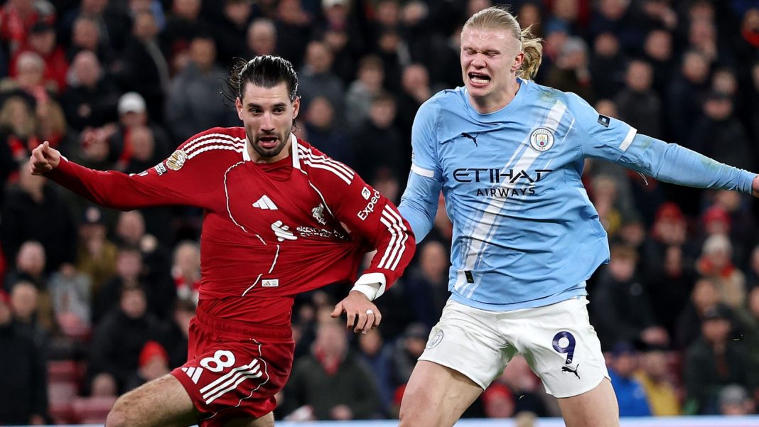 Liverpool vs Man City VAR intervention to disallow Rayan Cherki goal and send off Dominik Szoboszlai ruined golden moment, says Gary Neville | Football News