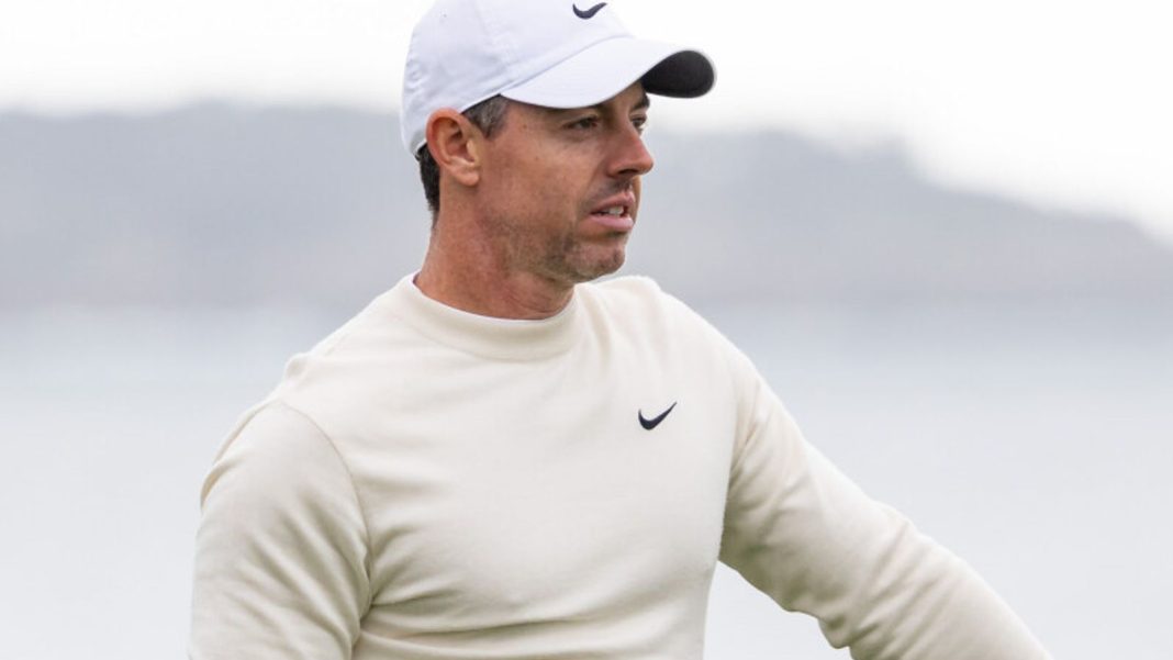 PGA Tour: Rory McIlroy six shots off lead at halfway point of AT&T Pebble Beach Pro-Am as Scottie Scheffler stages late rally | Golf News