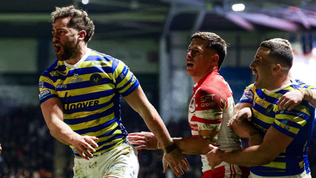 Warrington Wolves with early lead vs St Helens LIVE!