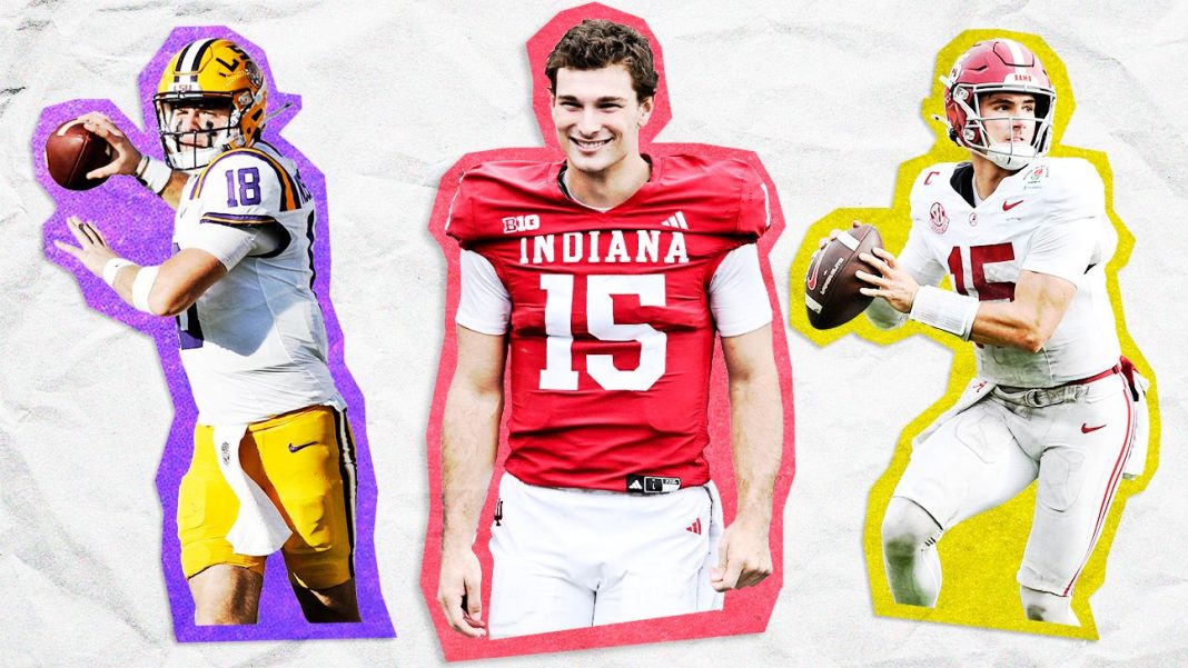 2026 NFL draft QB rankings: Mendoza, Simpson, Nussmeier