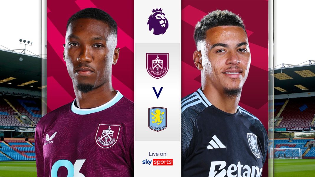 Live Commentary – Burnley vs Aston Villa