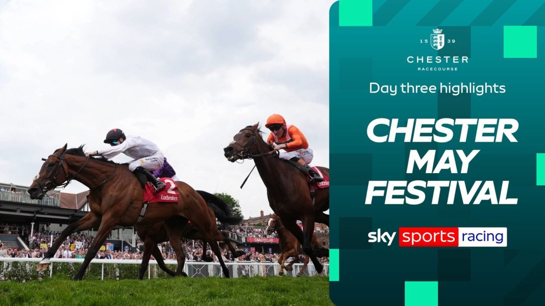 A Piece Of Heaven won the Chester Cup on day three of the May Festival