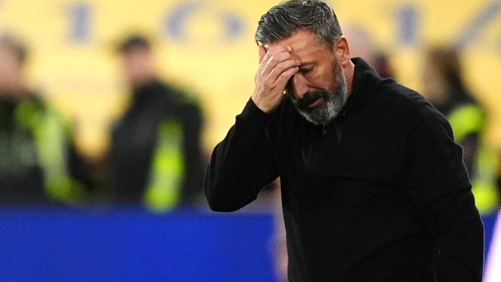 Hearts boss Derek McInnes calls controversial Celtic penalty 'disgusting' with Scottish Premiership title race going to final day | Football News