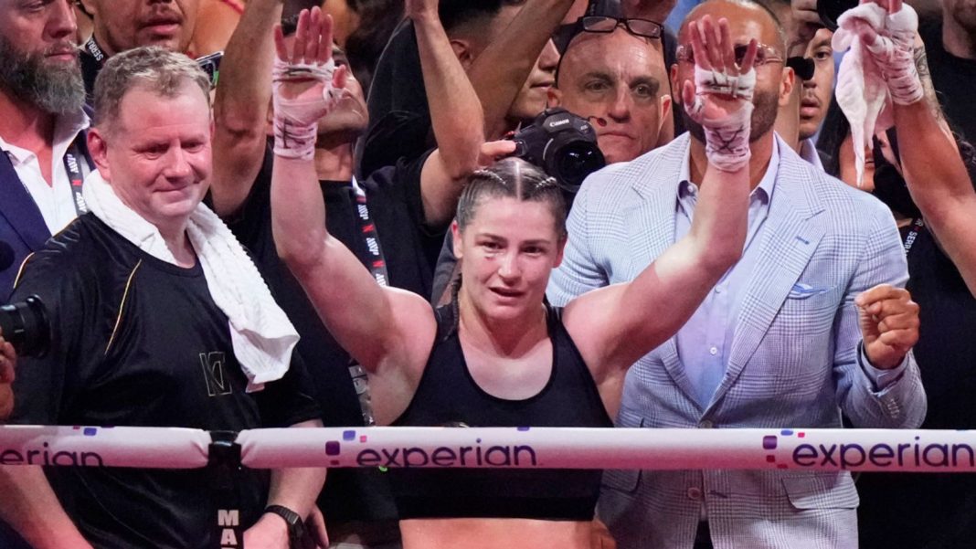 Katie Taylor might never box again without Croke Park fight | ‘Beyond boxing this is folklore in this country,’ says Eddie Hearn | Boxing News