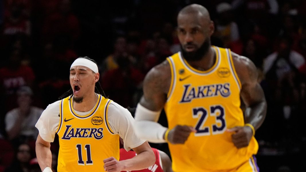 LeBron James scores 28 points as Los Angeles Lakers eliminate Houston Rockets in NBA playoffs | NBA News