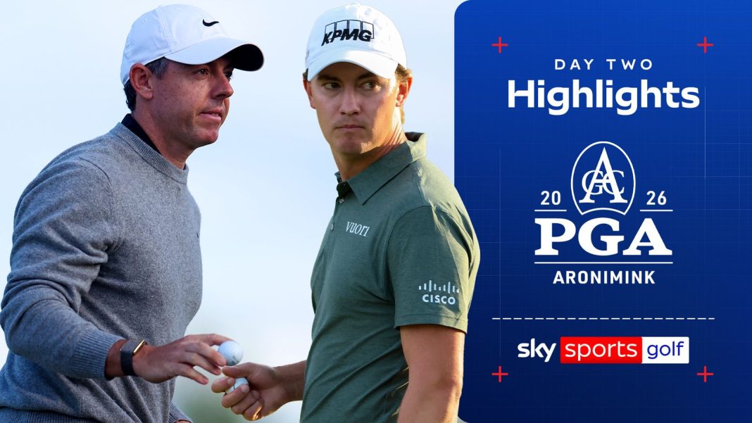PGA CHAMPIONSHIP ROUND TWO 16 MAY