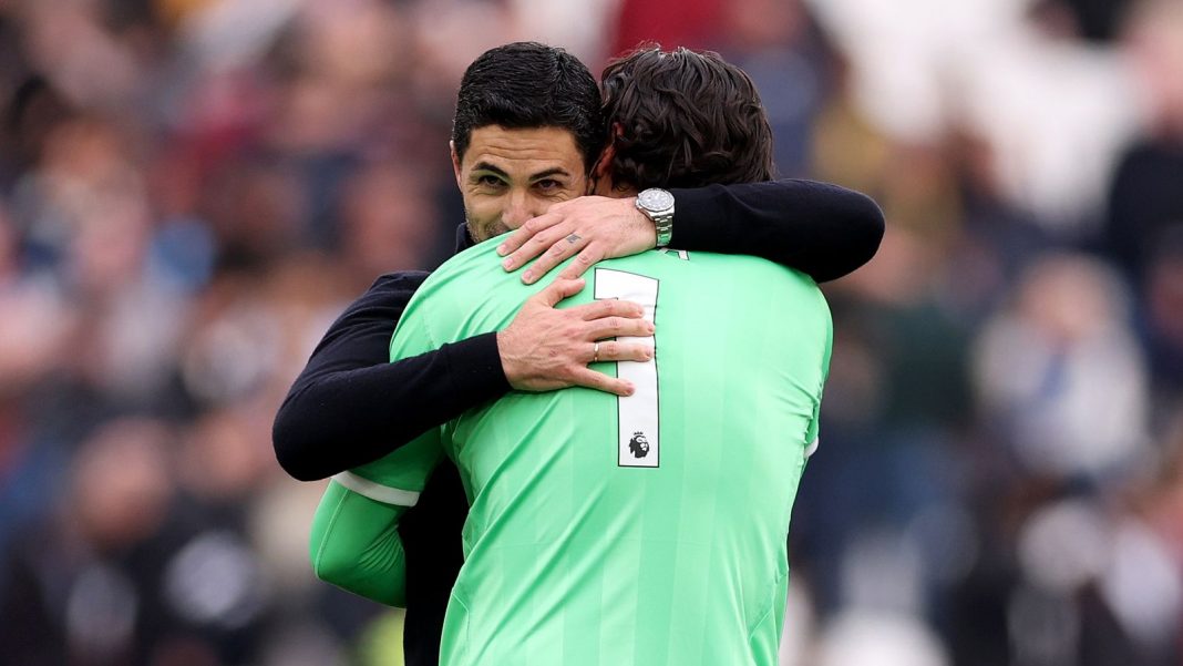 West Ham 0-1 Arsenal: David Raya spares Mikel Arteta's blushes after experiment playing Declan Rice at right-back destabilised the Gunners | Football News
