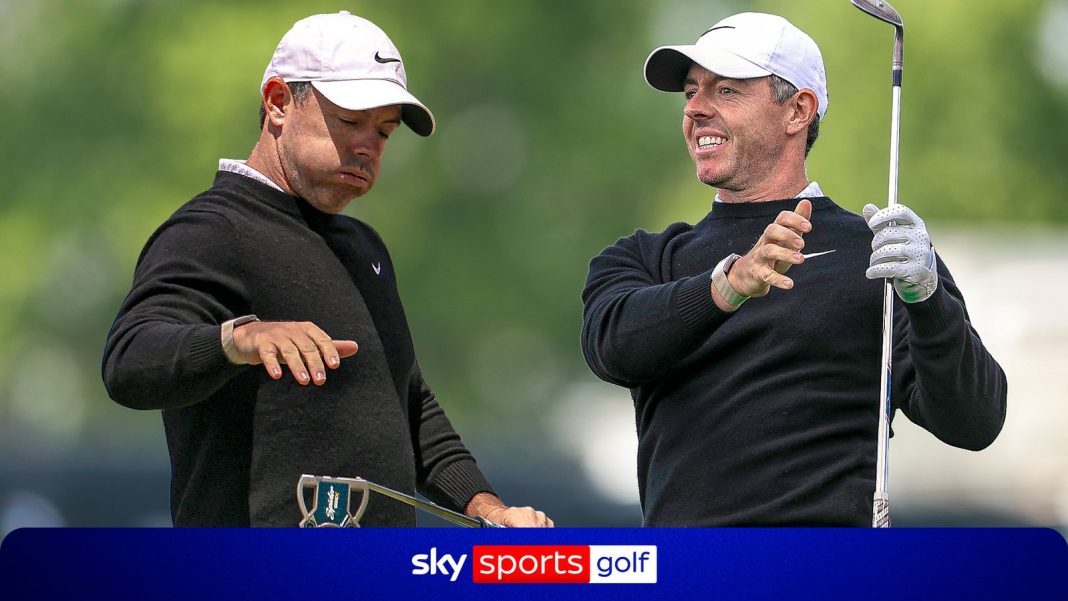 RORY MCILROY STORY OF ROUND ONE
